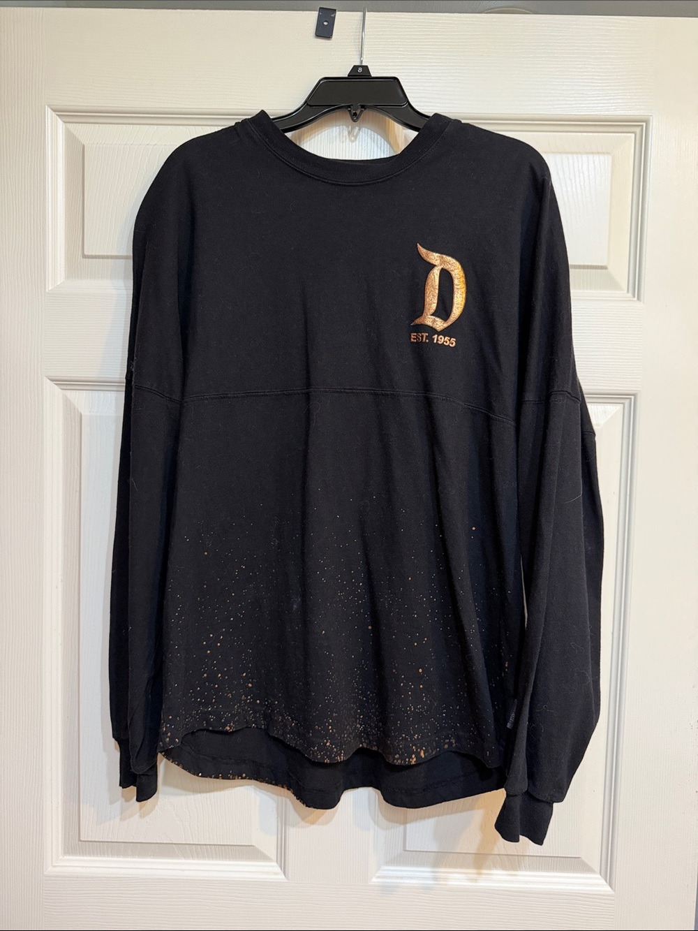 Black and Rose Gold Disneyland Spirit Jersey